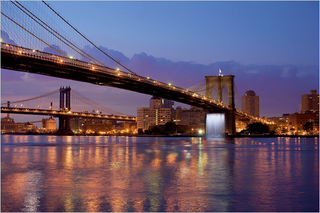 Illustration for article titled First Pics of NYC's Waterfalls in Action, Set to Launch Fully Tomorrow